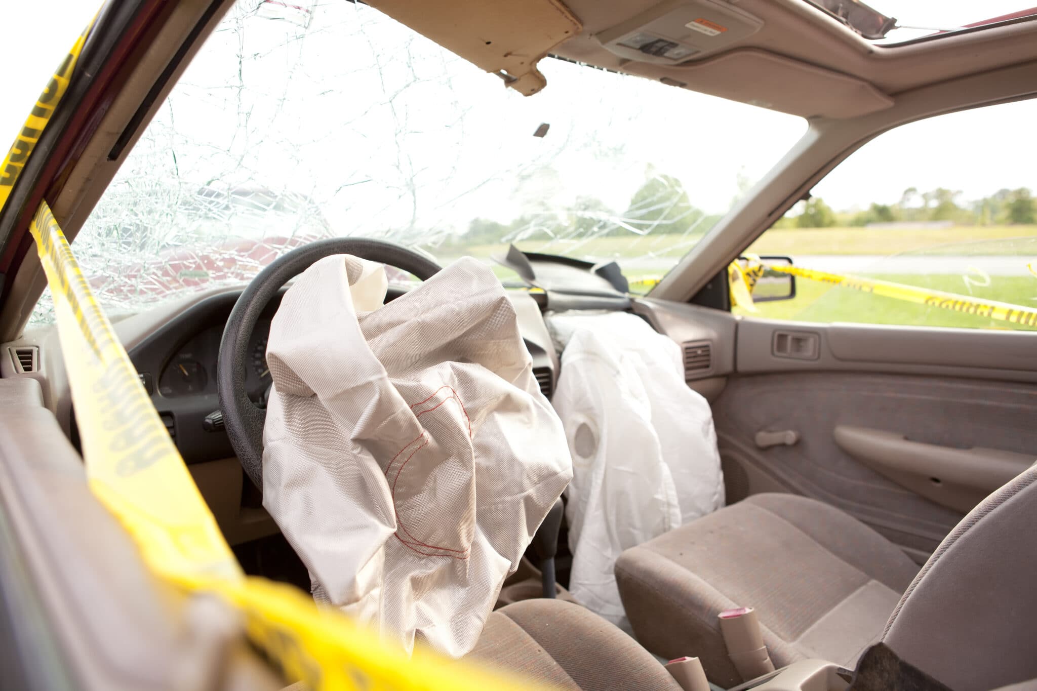 Is a car totaled If the airbags deploy?